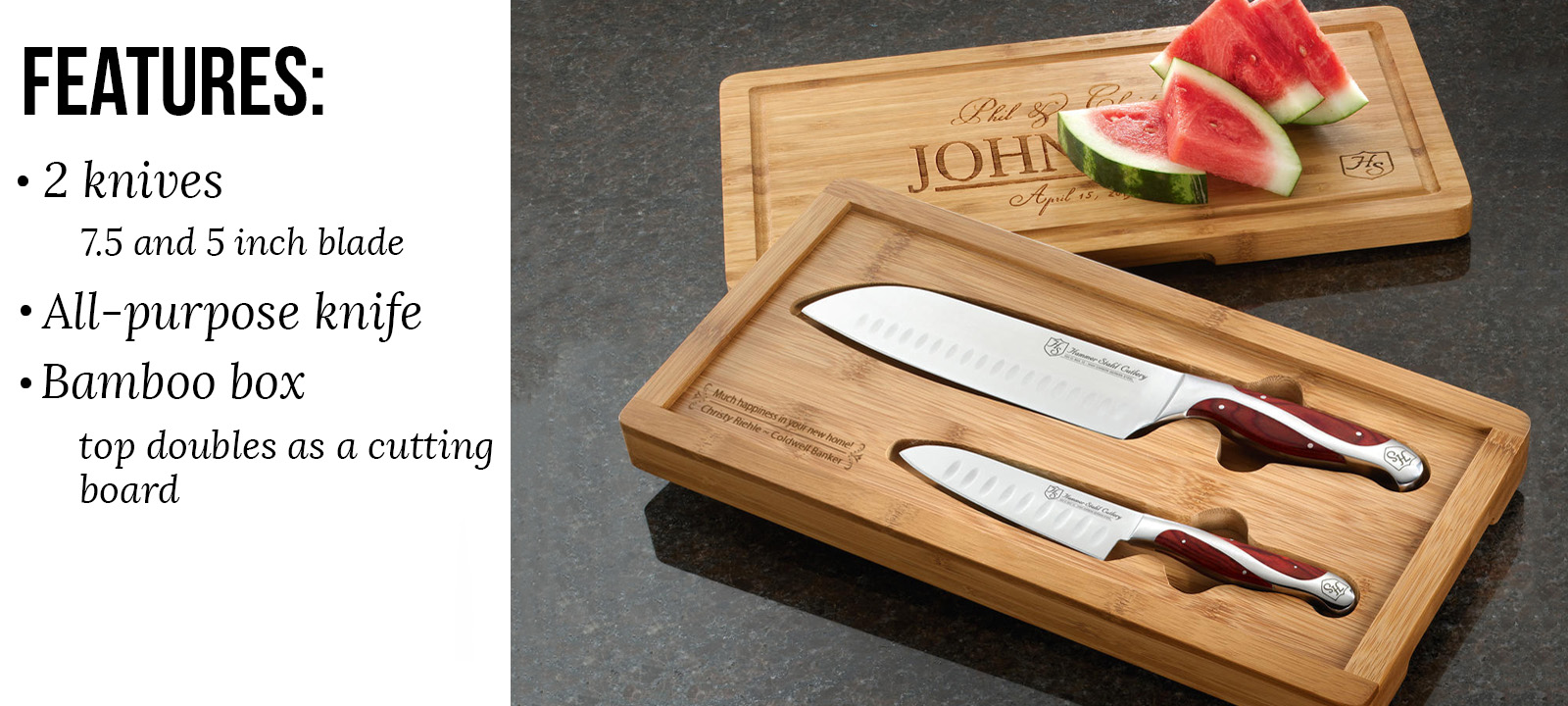 Santoku Shear Utility Set — Hawaii Client Gifts